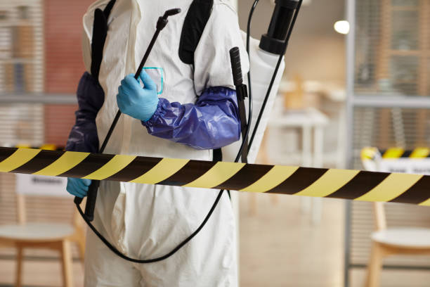 Professional Hoarding Cleanup technician working in Benicia, CA